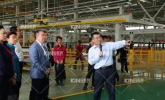 【新闻】全国政协委员教科卫体委员会副主任、科技部原副部长曹健林携带全国政协调研组光临918.com机械人调研